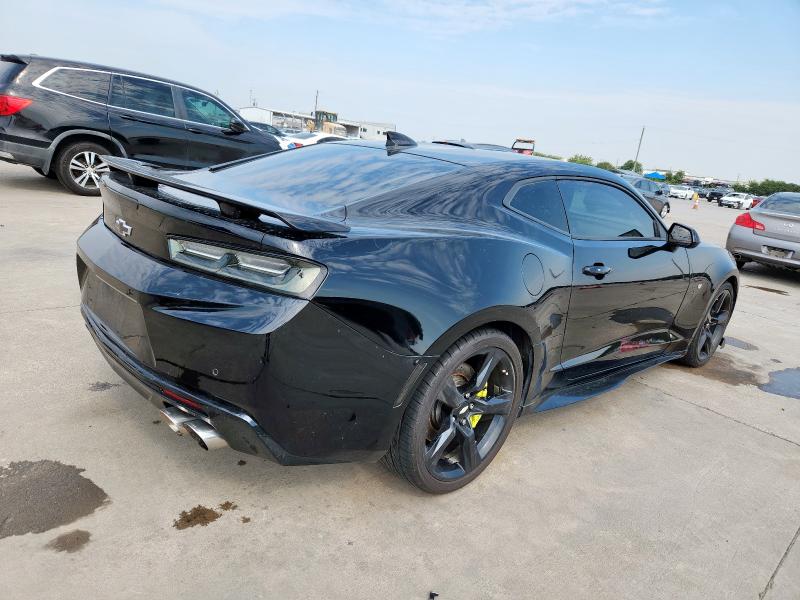 1G1FH1R73H0145143 - 2017 CHEVROLET CAMARO SS BLACK photo 3