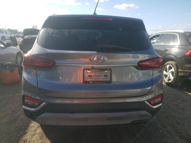 5NMS2CAD8KH075134 - 2019 HYUNDAI SANTA FE SE GRAY photo 6