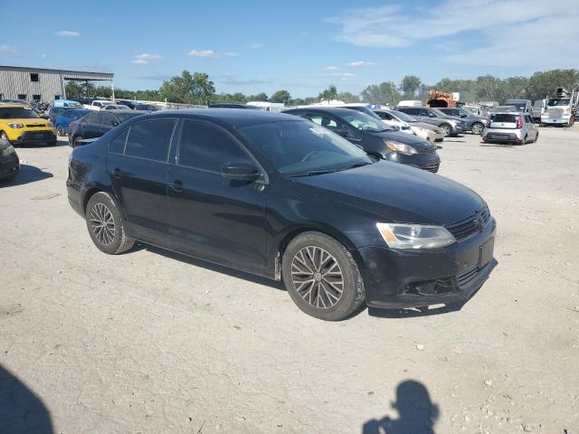 3VW1K7AJ5CM379400 - 2012 VOLKSWAGEN JETTA BASE BLACK photo 4