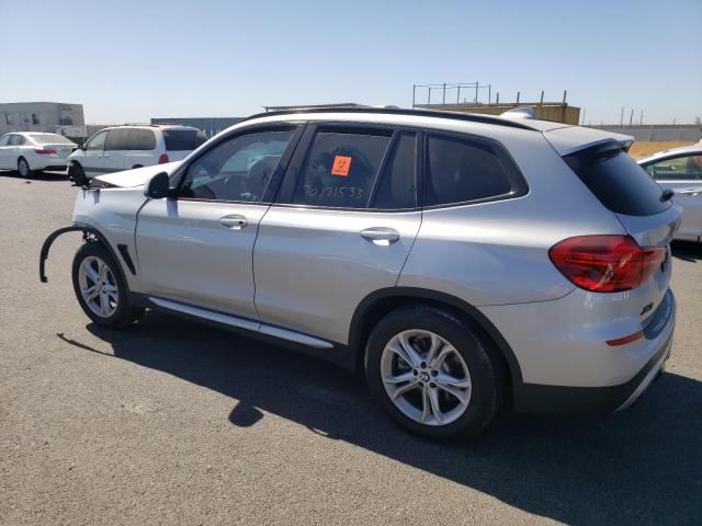 5UXTR7C58KLF26463 - 2019 BMW X3 SDRIVE30I GRAY photo 2