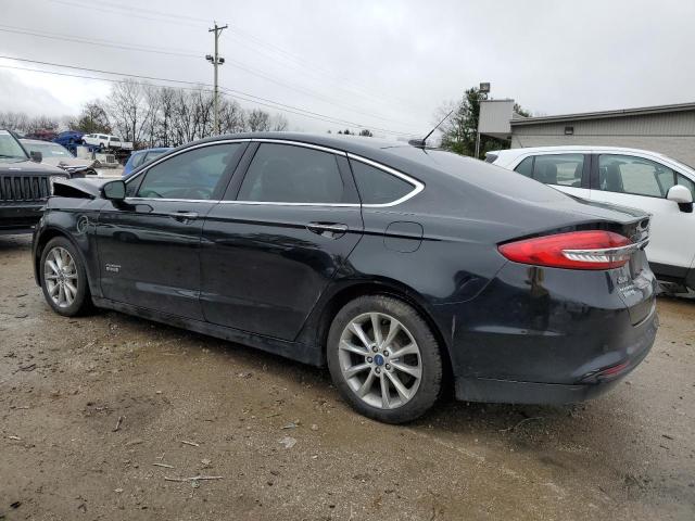 3FA6P0PU0HR136693 - 2017 FORD FUSION SE PHEV BLACK photo 2