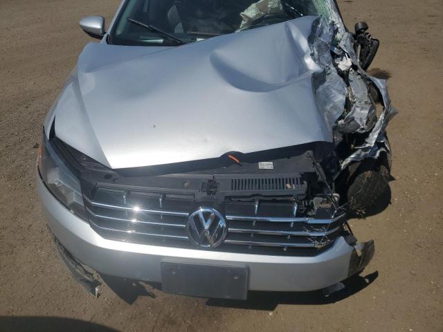 1VWBM7A34CC100682 - 2012 VOLKSWAGEN PASSAT SE SILVER photo 11