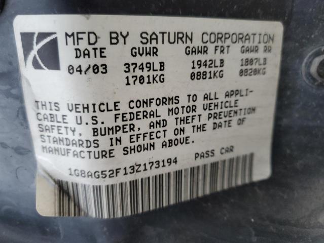 1G8AZ52F65Z104112 - 2005 SATURN ION LEVEL 2 银色 照片 12