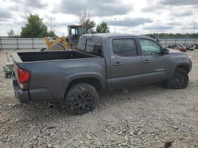 3TMCZ5AN7MM392696 - 2021 TOYOTA TACOMA DOUBLE CAB GRAY photo 3