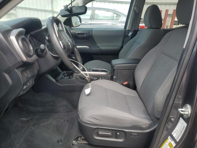 3TMCZ5AN7MM392696 - 2021 TOYOTA TACOMA DOUBLE CAB GRAY photo 7