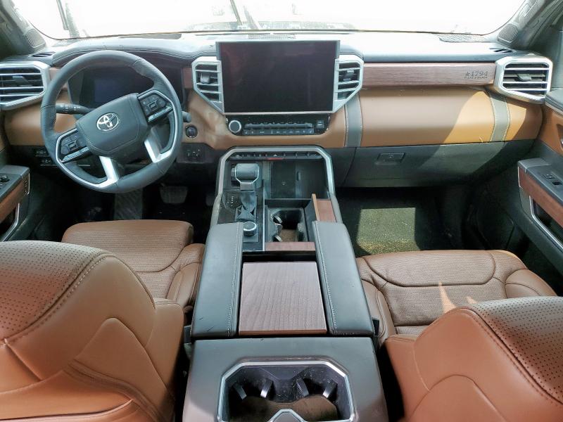 5TFMC5DB2SX089016 - 2025 TOYOTA TUNDRA CREWMAX PLATINUM ნაცრისფერი ფოტო 8