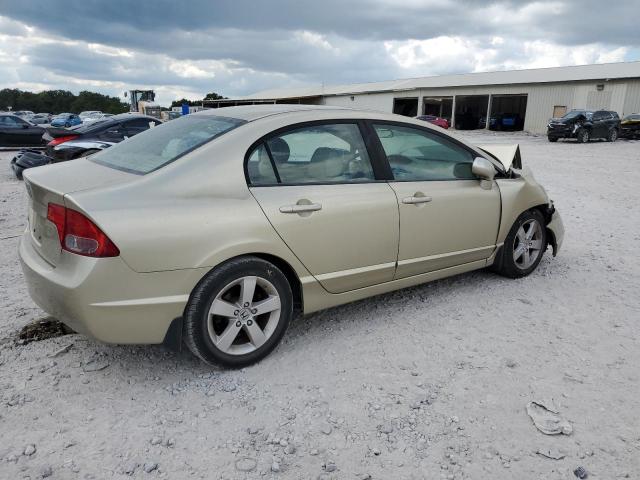 1HGFA16808L037216 - 2008 HONDA CIVIC EX 金色 照片 3