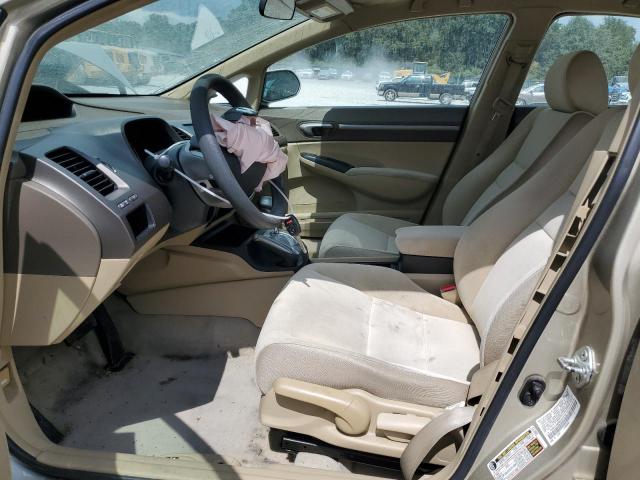 1HGFA16808L037216 - 2008 HONDA CIVIC EX 金色 照片 7