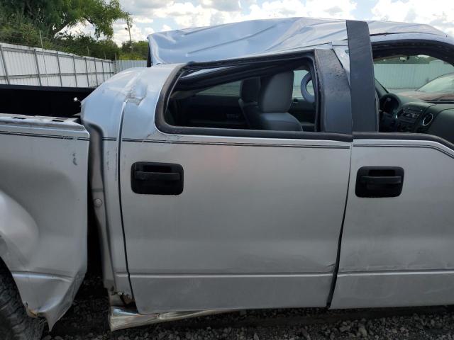 1FTPW14V78FC15005 - 2008 FORD F150 SUPERCREW SILVER photo 10