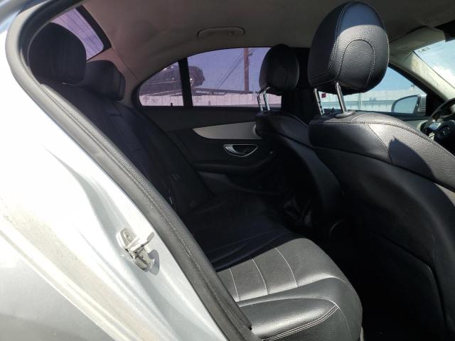 55SWF4KB4FU022400 - 2015 MERCEDES-BENZ C 300 4MATIC SILVER photo 10