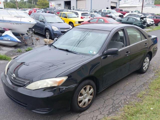 4T1BE32K44U307319 - 2004 TOYOTA CAMRY LE BLACK photo 2