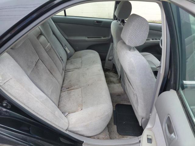 4T1BE32K44U307319 - 2004 TOYOTA CAMRY LE BLACK photo 6