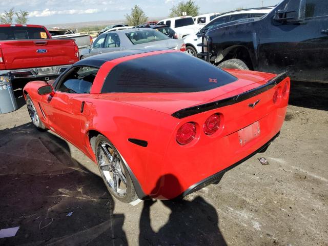 1G1YS2DW1A5108650 - 2010 CHEVROLET CORVETTE GRAND SPORT RED photo 2