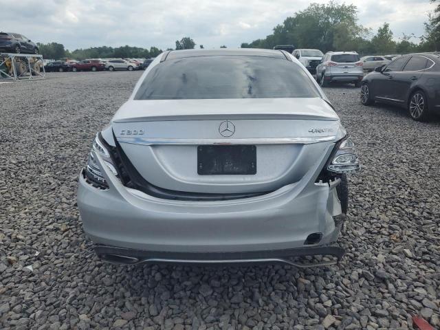 55SWF4KB3GU107598 - 2016 MERCEDES-BENZ C 300 4MATIC SILVER photo 6