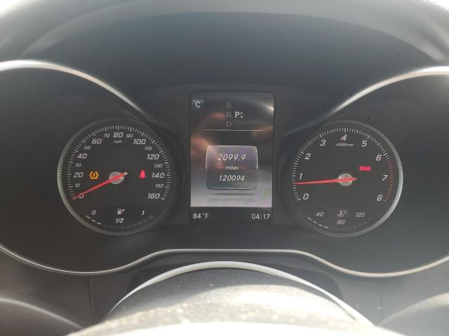 55SWF4KB3GU107598 - 2016 MERCEDES-BENZ C 300 4MATIC SILVER photo 9