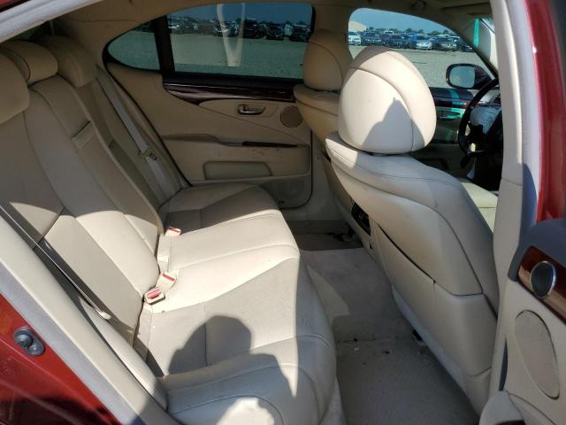 JTHBL46F775044432 - 2007 LEXUS LS 460 BURGUNDY photo 10