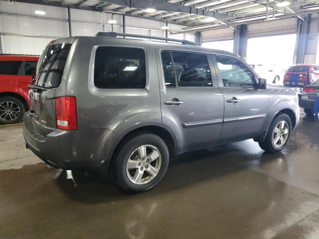 5FNYF4H54BB044662 - 2011 HONDA PILOT EXL GRAY photo 3