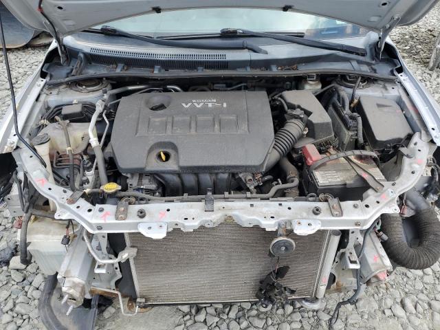 2T1BU4EE7AC347941 - 2010 TOYOTA COROLLA BASE 银色 照片 11