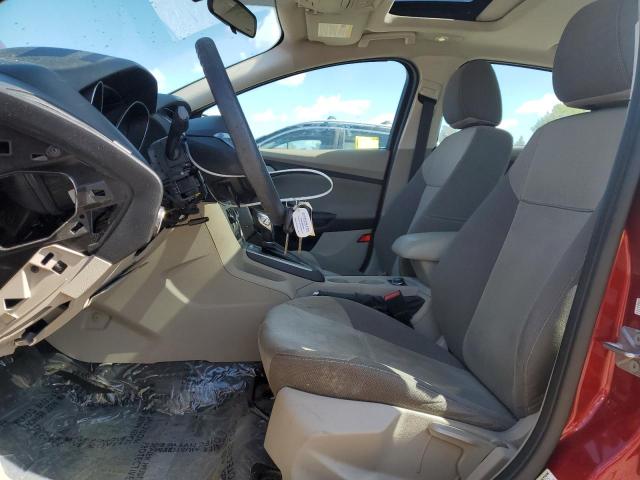 1FADP3F27EL367108 - 2014 FORD FOCUS SE RED photo 7