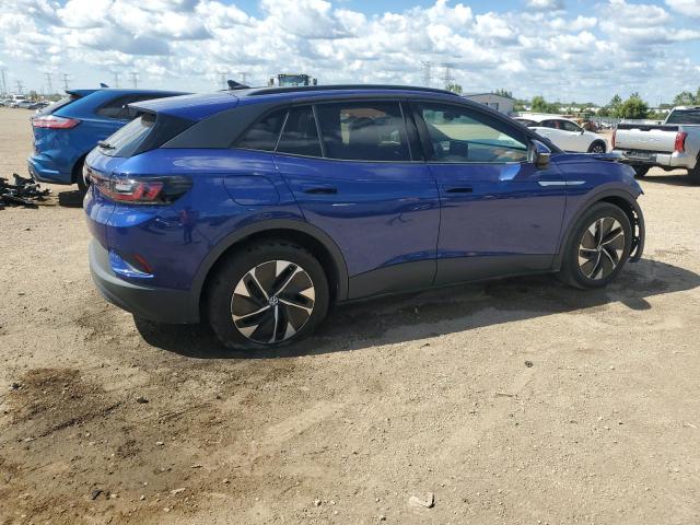 WVGTMPE20MP047199 - 2021 VOLKSWAGEN ID.4 PRO S Bleu photo 3