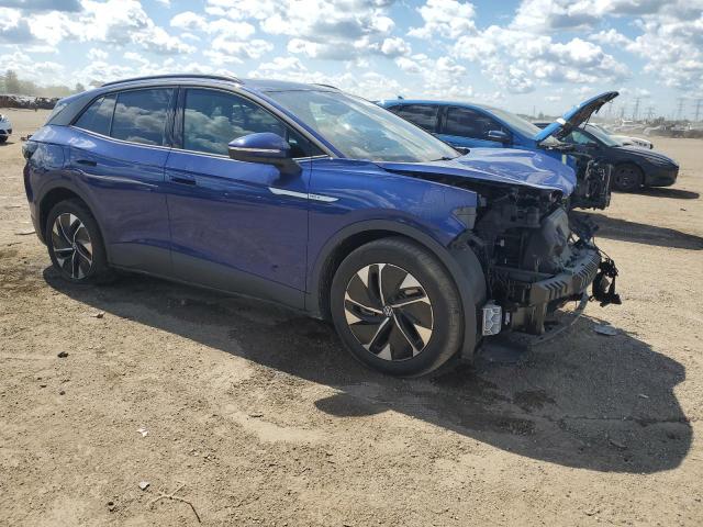 WVGTMPE20MP047199 - 2021 VOLKSWAGEN ID.4 PRO S Bleu photo 4