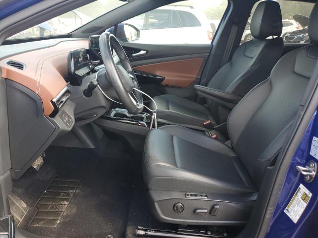 WVGTMPE20MP047199 - 2021 VOLKSWAGEN ID.4 PRO S Bleu photo 7
