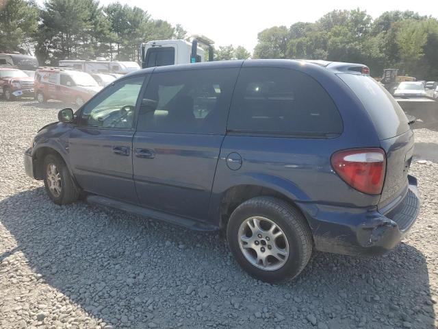 1D4GP45313B192061 - 2003 DODGE CARAVAN SPORT BLUE photo 2