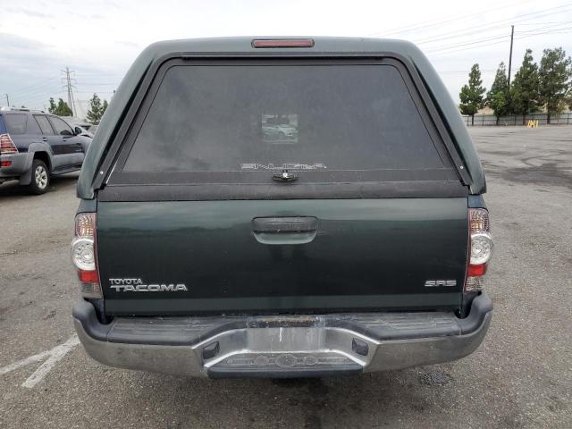 5TETX22N99Z666235 - 2009 TOYOTA TACOMA ACCESS CAB Կանաչ լուսանկար 6