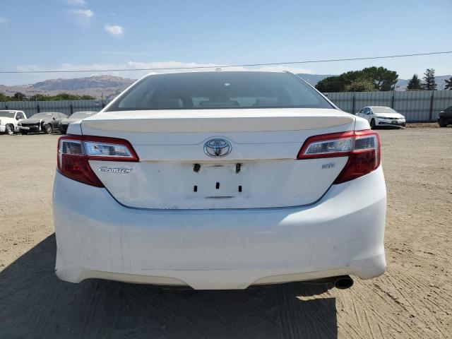 4T1BF1FK2CU528136 - 2012 TOYOTA CAMRY BASE WHITE photo 6