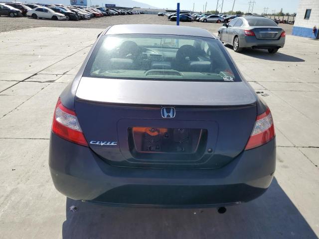 2HGFG12647H554498 - 2007 HONDA CIVIC LX BLUE photo 6