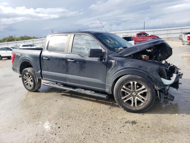 1FTEW1CP0MKD21789 - 2021 FORD F150 SUPERCREW BLACK photo 4