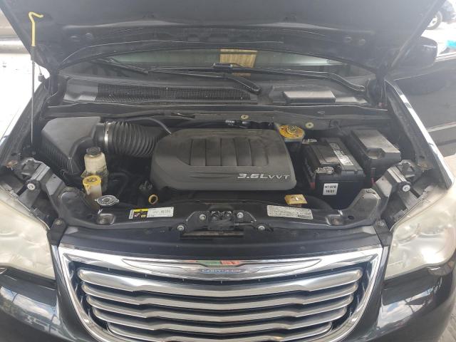 2C4RC1BG2DR821160 - 2013 CHRYSLER TOWN & COU TOURING შავი ფოტო 11
