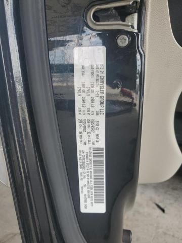 2C4RC1BG2DR821160 - 2013 CHRYSLER TOWN & COU TOURING შავი ფოტო 12