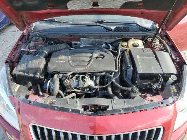 2G4GV5GV1D9215229 - 2013 BUICK REGAL GS RED photo 11