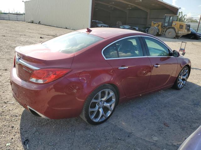 2G4GV5GV1D9215229 - 2013 BUICK REGAL GS RED photo 3