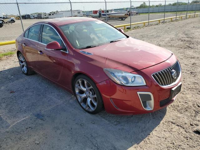 2G4GV5GV1D9215229 - 2013 BUICK REGAL GS RED photo 4