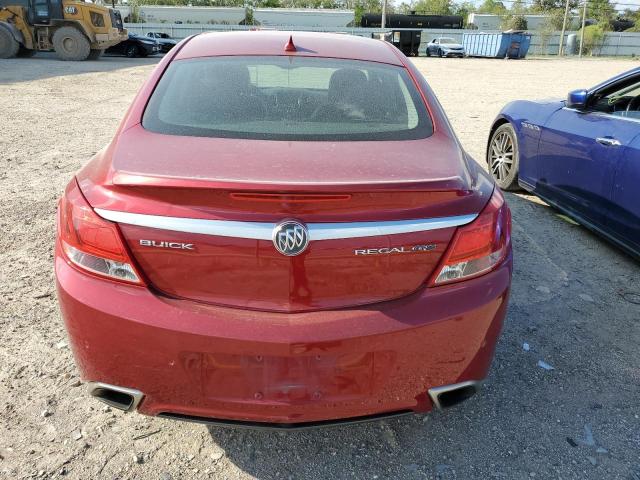 2G4GV5GV1D9215229 - 2013 BUICK REGAL GS RED photo 6