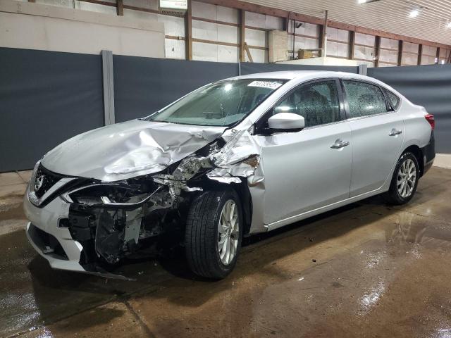 3N1AB7APXKY360147 - 2019 NISSAN SENTRA S SILVER photo 1