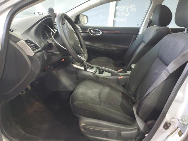 3N1AB7APXKY360147 - 2019 NISSAN SENTRA S SILVER photo 7