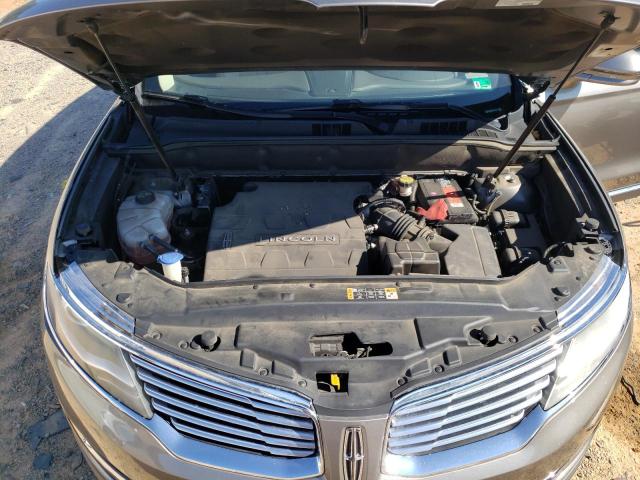 2LMTJ8LR2GBL71253 - 2016 LINCOLN MKX RESERVE ნაცრისფერი ფოტო 12