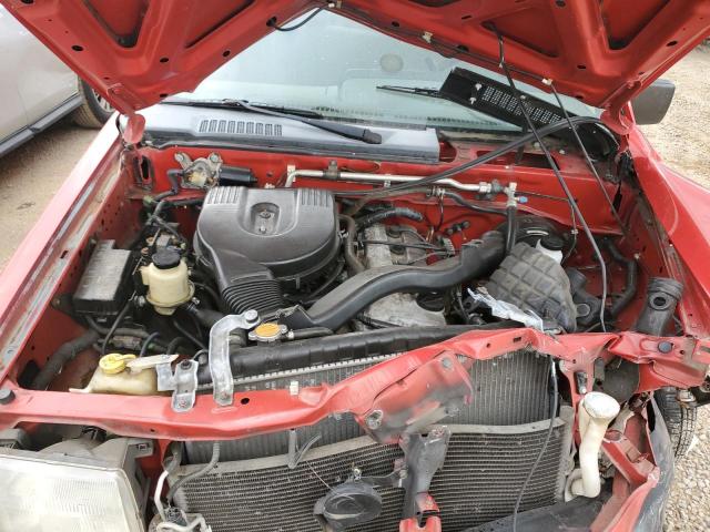 1N6DD21S5XC300043 - 1999 NISSAN FRONTIER XE RED photo 11
