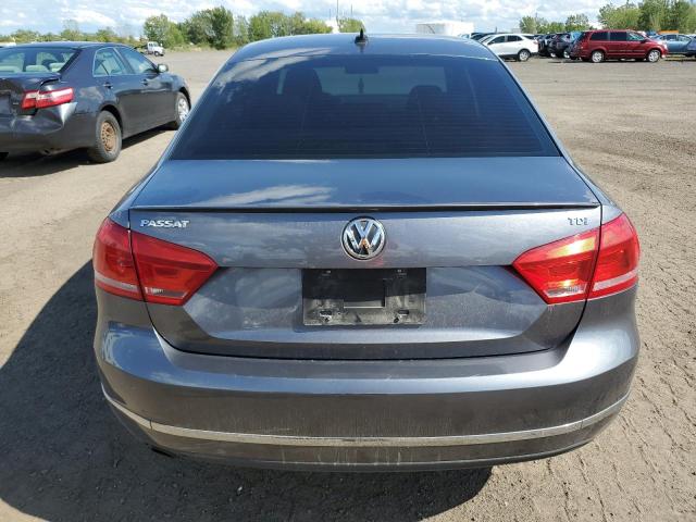 1VWBN7A3XCC053476 - 2012 VOLKSWAGEN PASSAT SE 灰色 照片 6