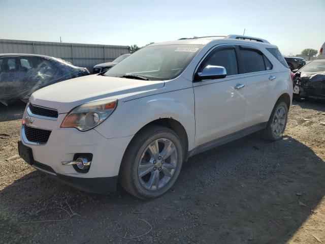 2CNFLGEY5A6352682 - 2010 CHEVROLET EQUINOX LTZ WHITE photo 1