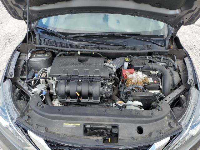 3N1AB7AP8KY331570 - 2019 NISSAN SENTRA S ნაცრისფერი ფოტო 11