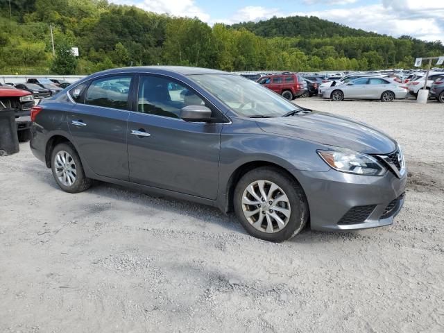 3N1AB7AP8KY331570 - 2019 NISSAN SENTRA S ნაცრისფერი ფოტო 4