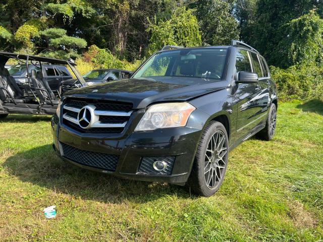 WDCGG8HB0BF575661 - 2011 MERCEDES-BENZ GLK 350 4MATIC BLACK photo 2