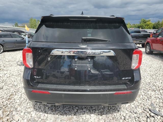 1FMSK8DH5NGB54666 - 2022 FORD EXPLORER XLT BLACK photo 6