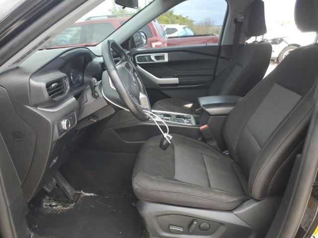 1FMSK8DH5NGB54666 - 2022 FORD EXPLORER XLT BLACK photo 7