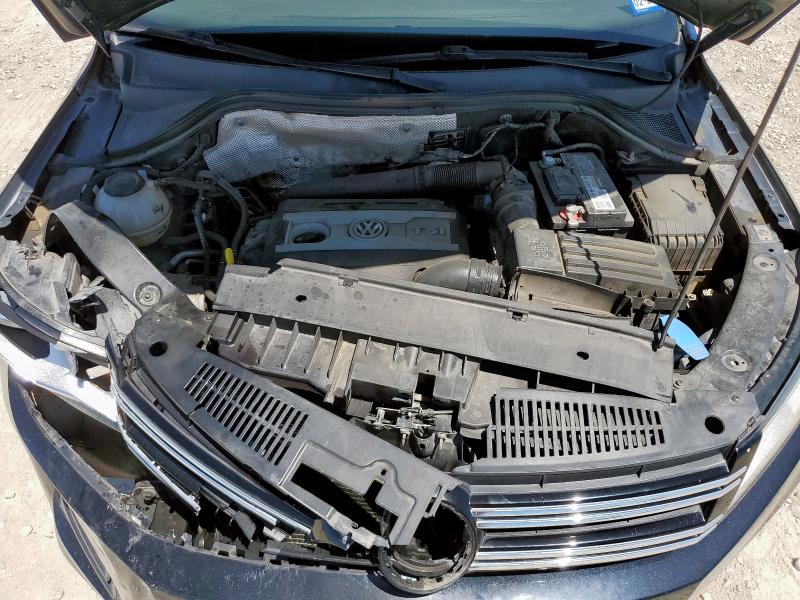 WVGAV7AX4HK046341 - 2017 VOLKSWAGEN TIGUAN S BLACK photo 12