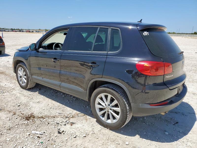 WVGAV7AX4HK046341 - 2017 VOLKSWAGEN TIGUAN S BLACK photo 2